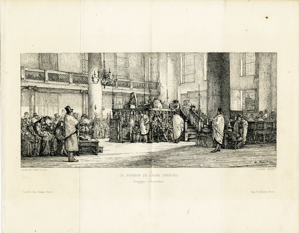 Interior, Portuguese Synagogue in Amsterdam