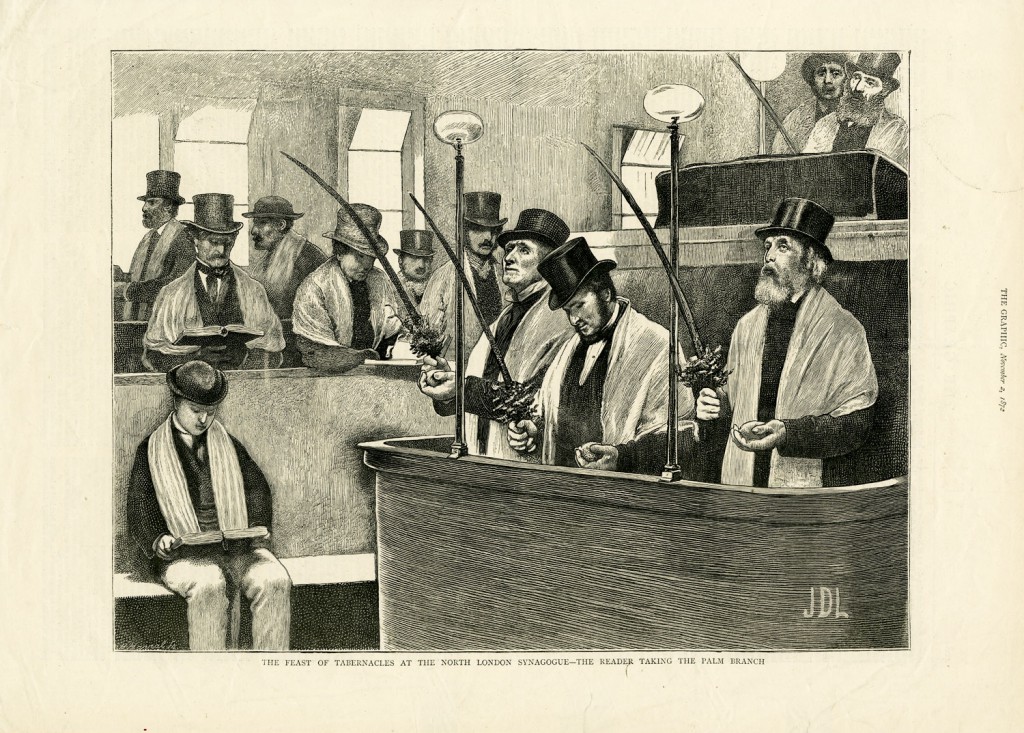 Horace Feast of the Tabernacles engraving